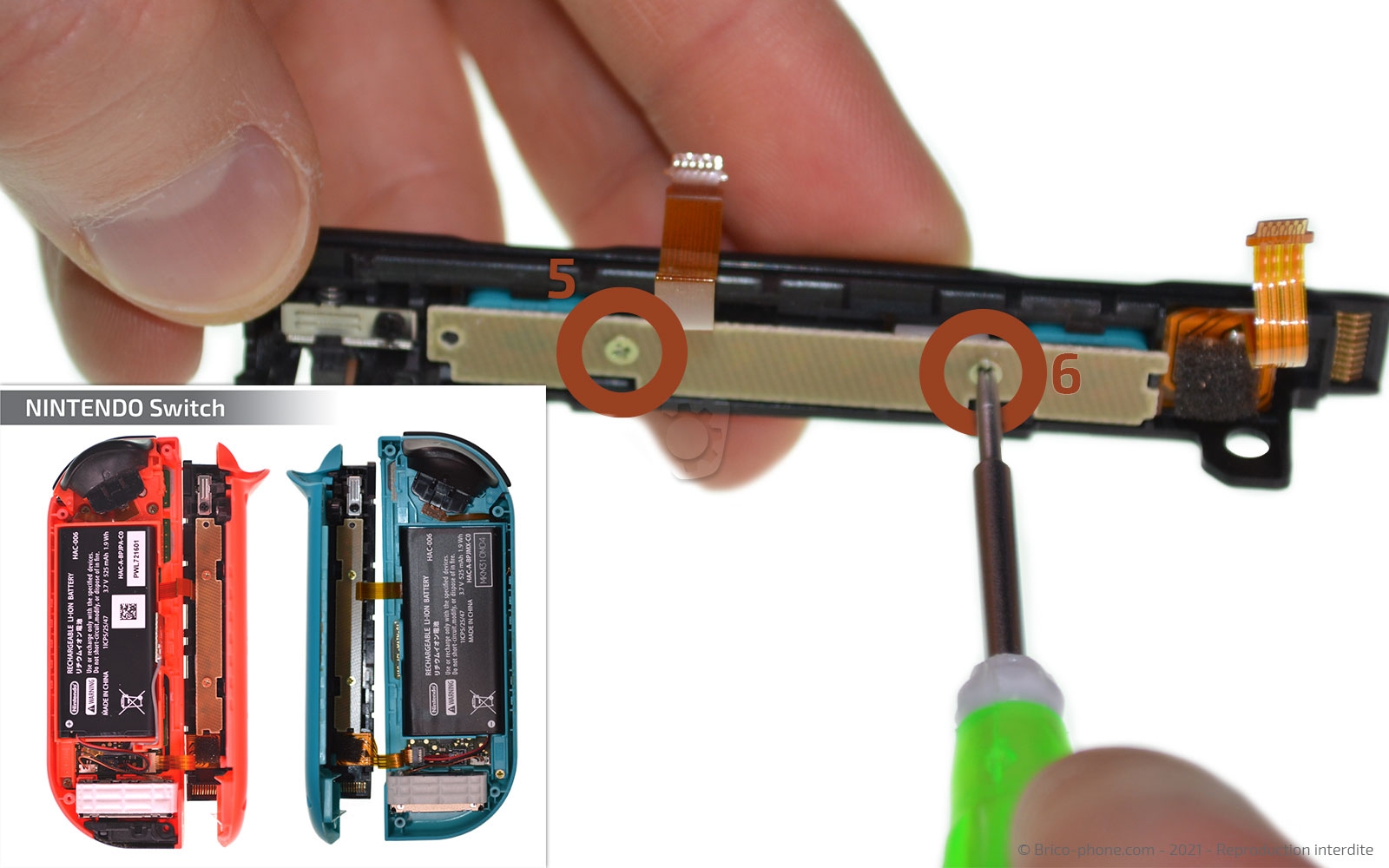 Démontage complet sur Switch photo 1