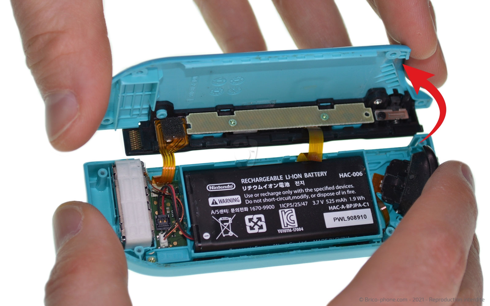 Démontage complet sur Switch photo 3