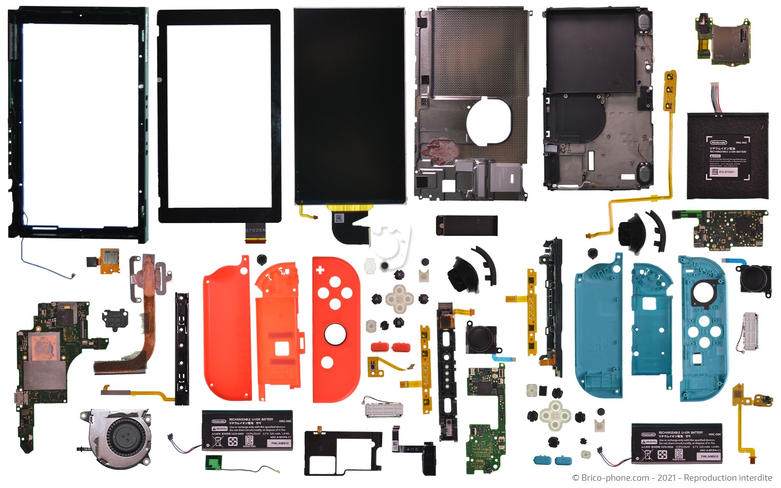 Démontage complet sur Switch photo 1