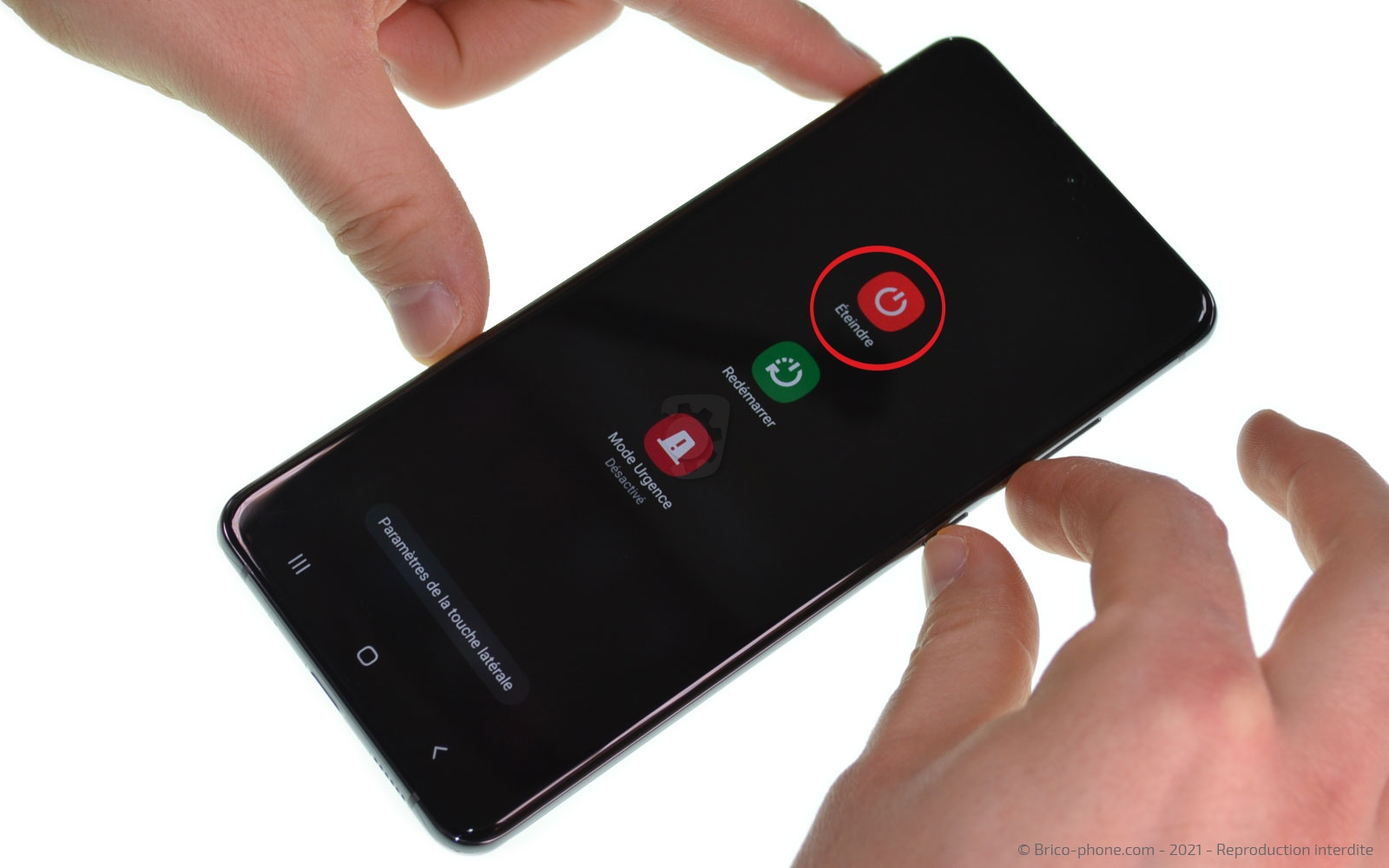 Changement du connecteur de charge sur Galaxy S20 Ultra photo 3