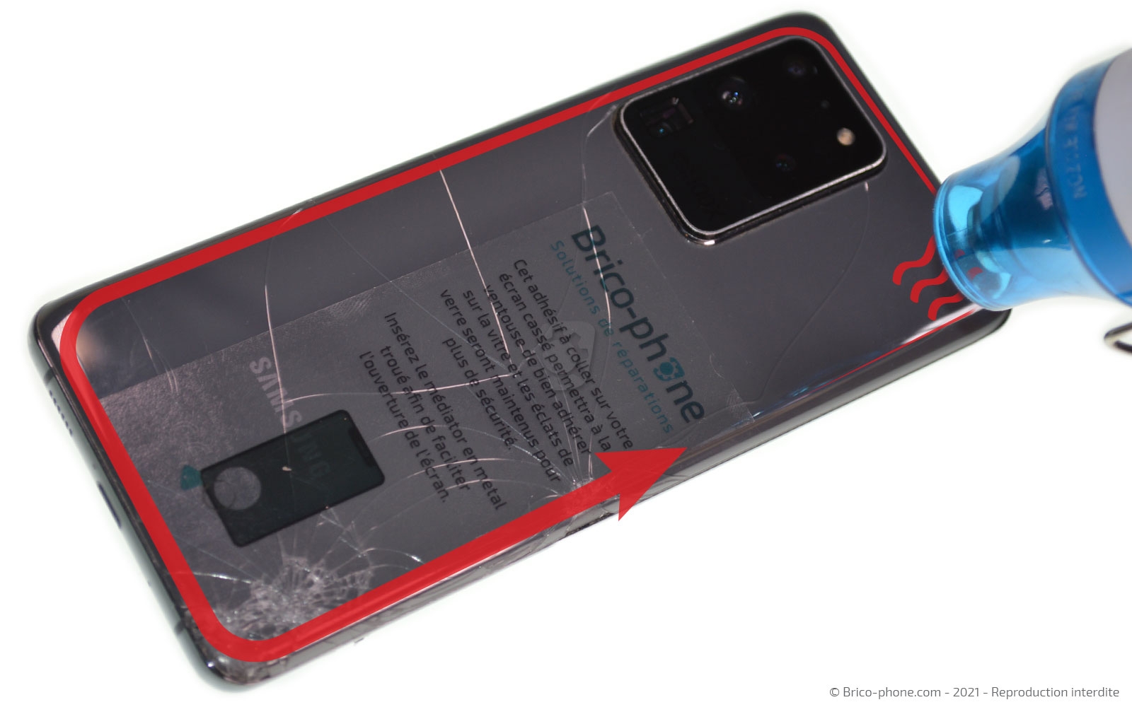 Changement du connecteur de charge sur Galaxy S20 Ultra photo 2