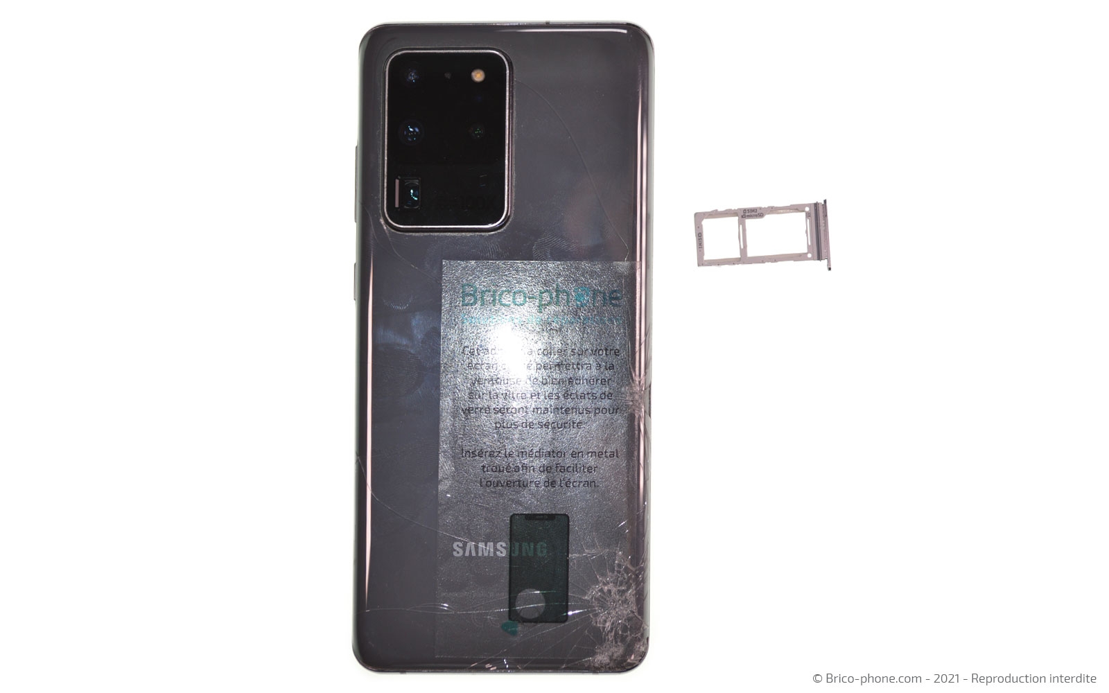 Changement du connecteur de charge sur Galaxy S20 Ultra photo 3