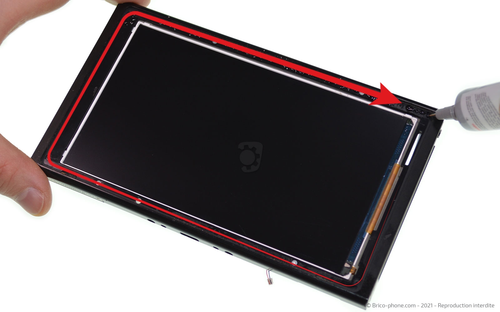 Changement de la vitre tactile ou du LCD  sur Switch photo 1