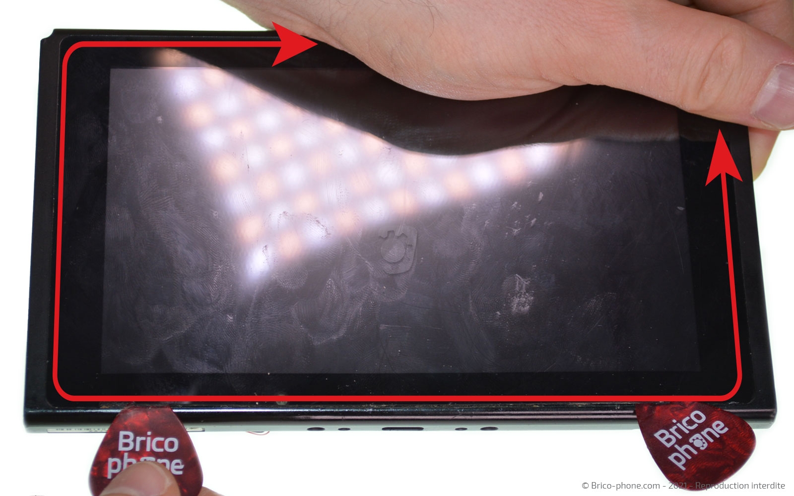 Changement de la vitre tactile ou du LCD  sur Switch photo 1