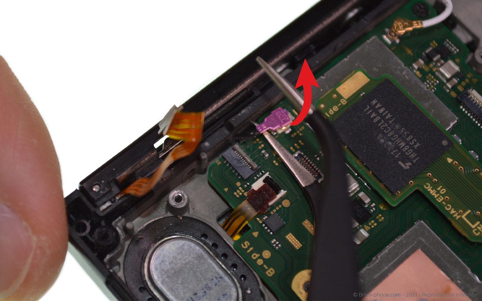 Changement de la vitre tactile ou du LCD  sur Switch photo 4