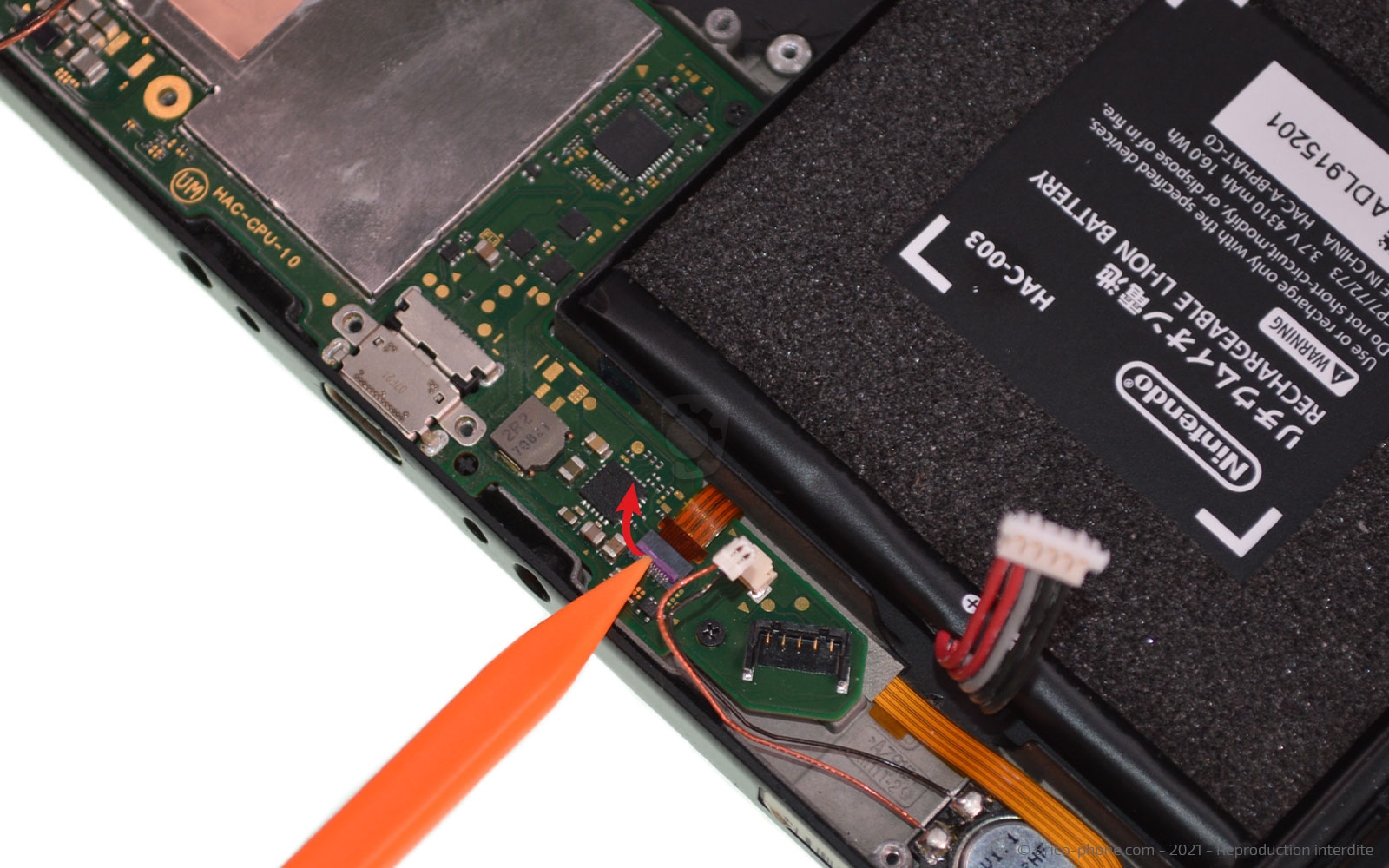 Changement de la vitre tactile ou du LCD  sur Switch photo 3