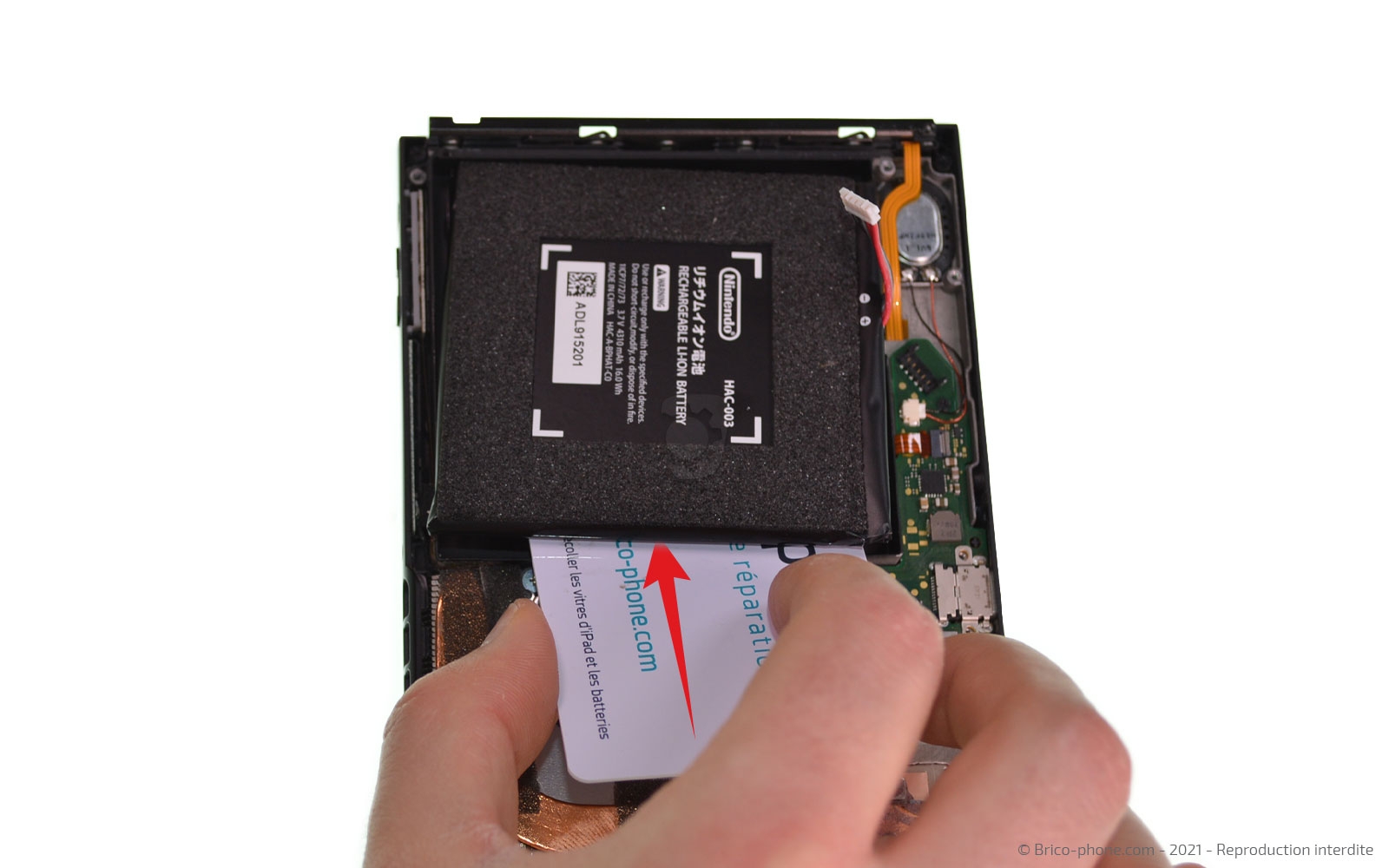 Changement de batterie sur Switch photo 2