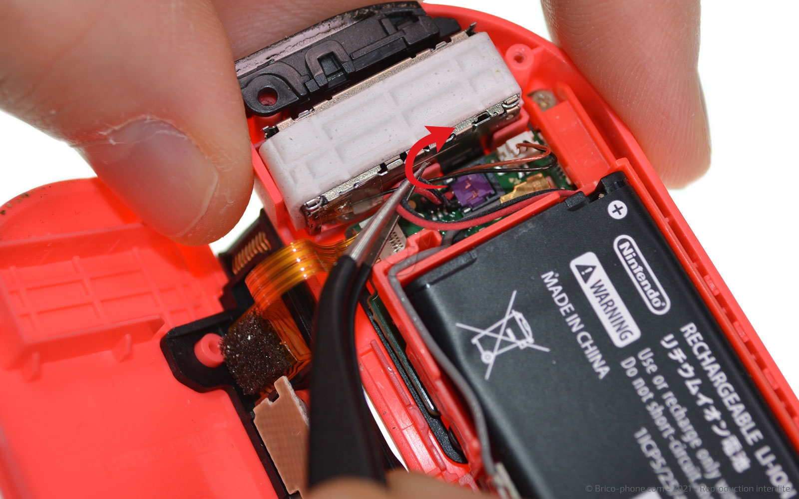 Guide pour le remplacement de l'un des joystick abîmé de la nintendo Switch