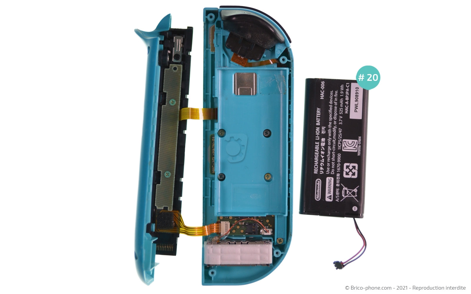 Changement de batterie d'un Joy-Con sur Switch photo 3