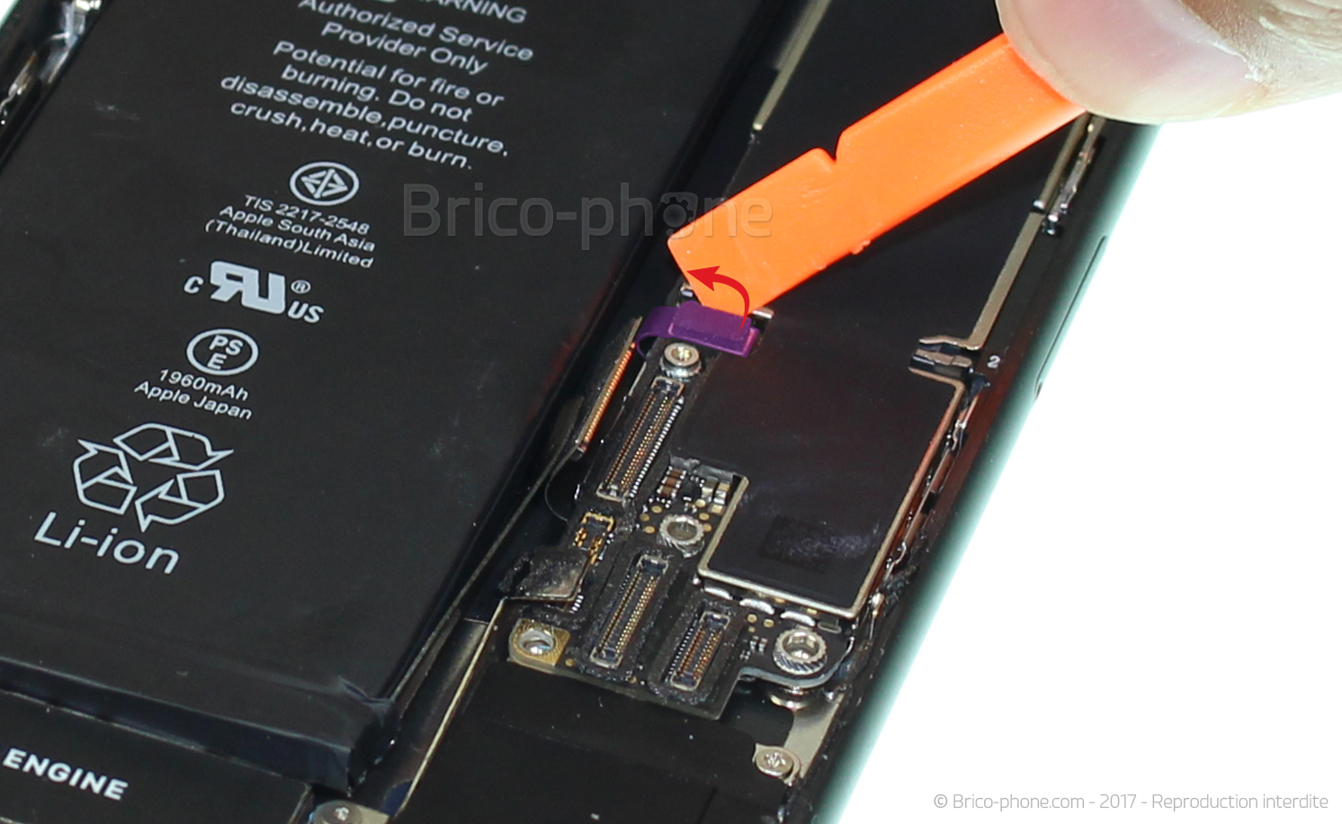 Démontage complet sur iPhone 8 photo 2