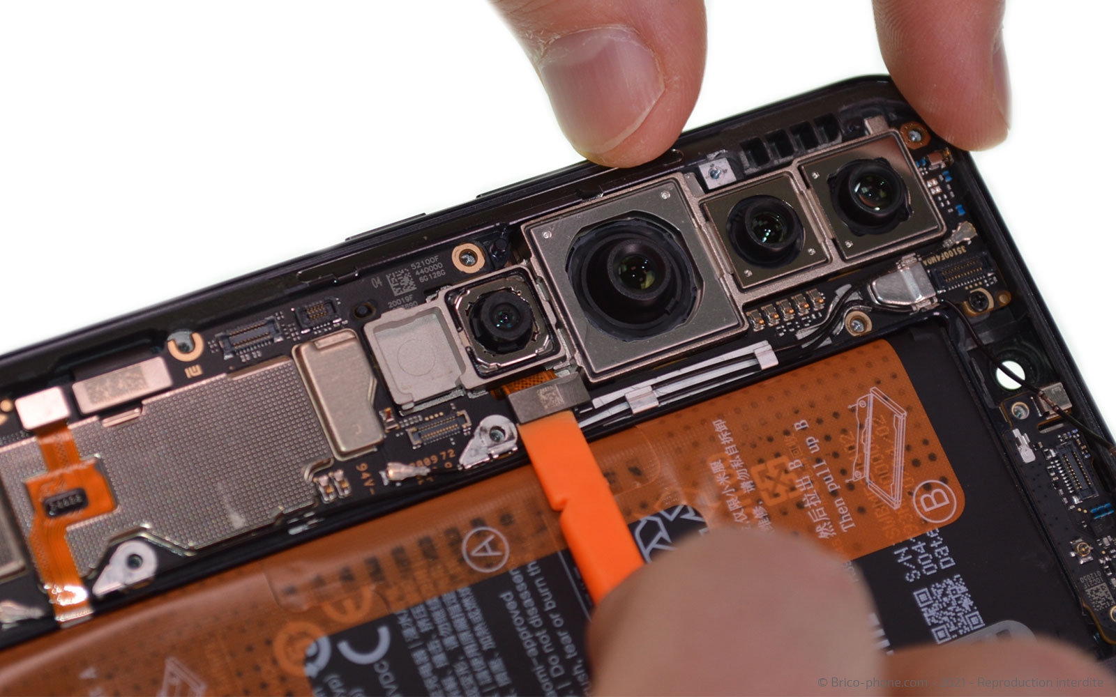 Démontage complet sur Mi Note 10 photo 1