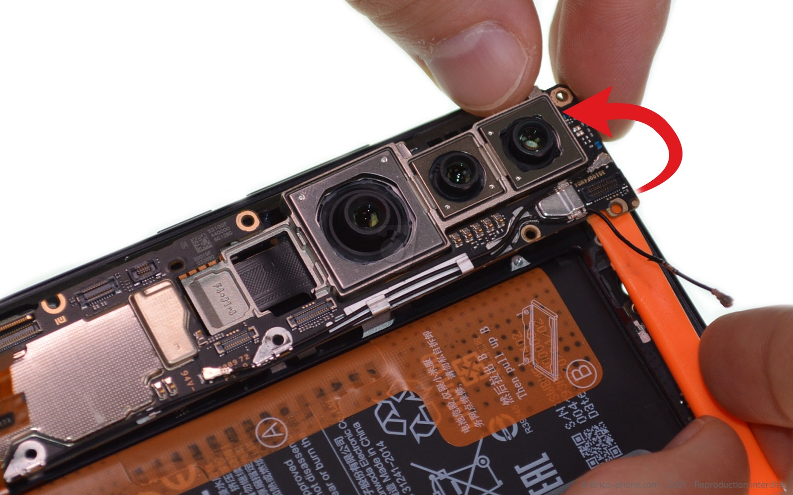 Démontage complet sur Mi Note 10 photo 2