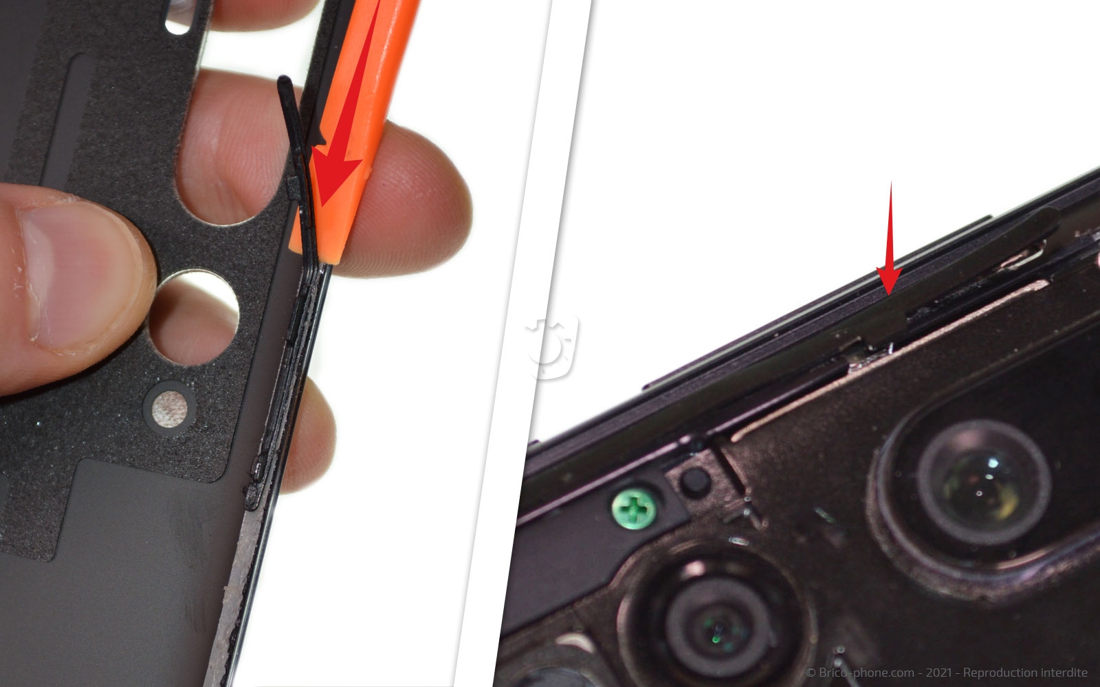 Démontage complet sur Mi Note 10 photo 3