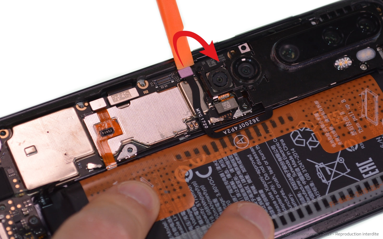 Démontage complet sur Mi Note 10 photo 1