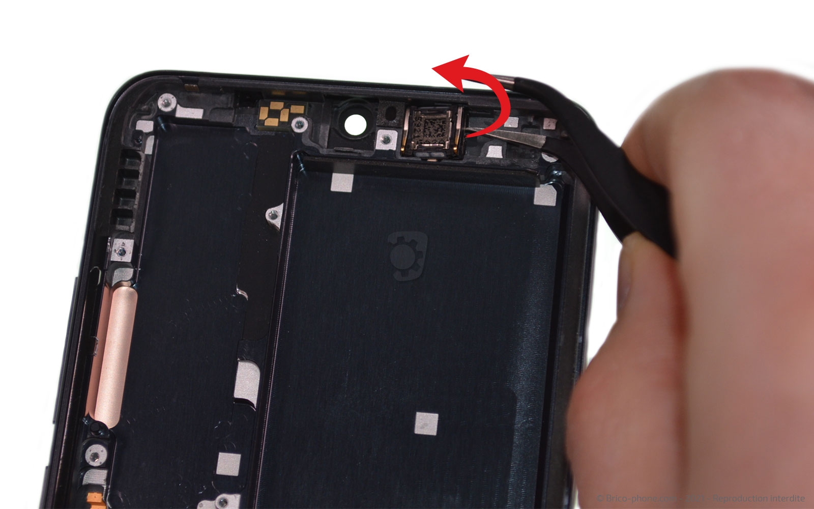 Changement du bloc écran sur Mi Note 10 photo 3