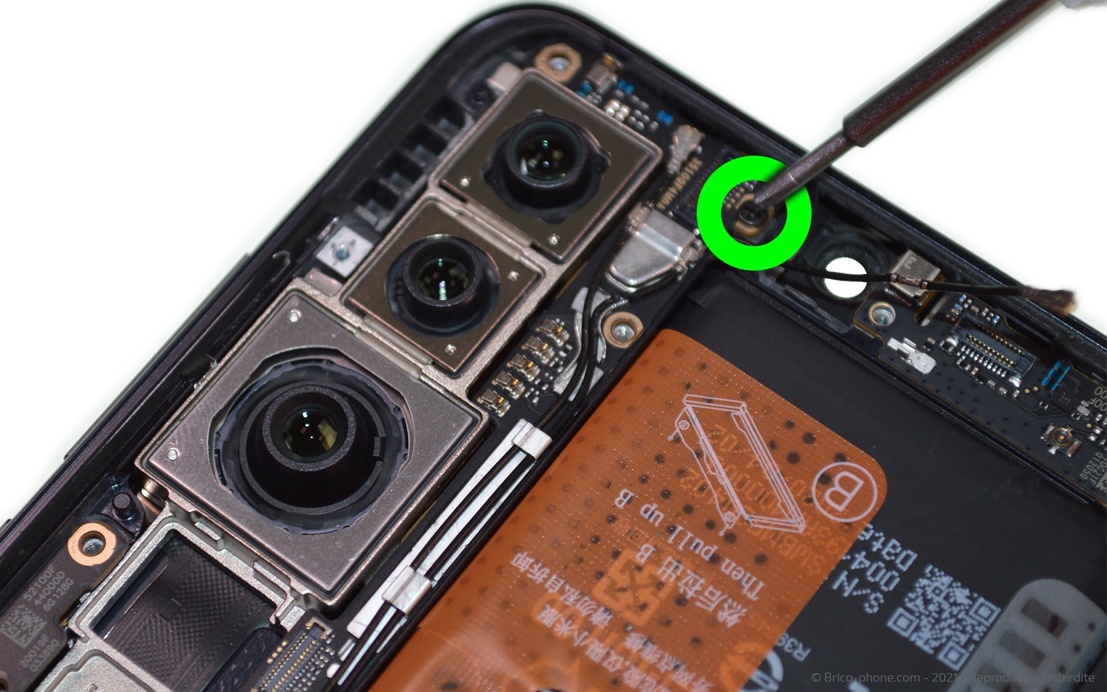 Changement du bloc écran sur Mi Note 10 photo 1