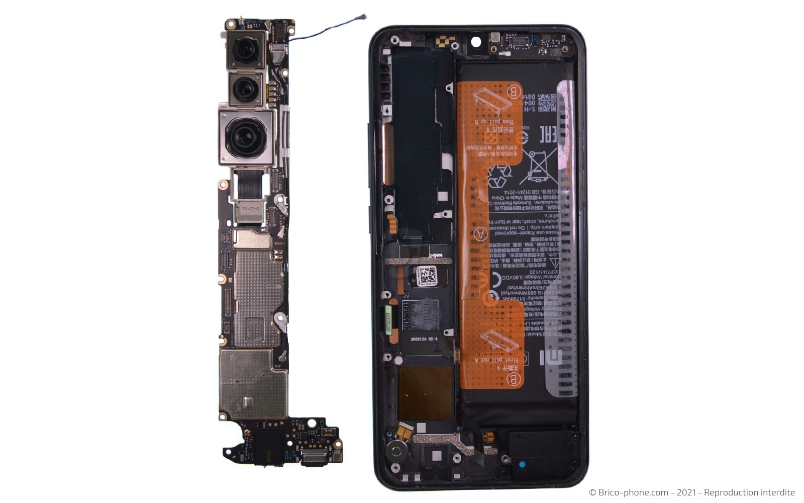 Changement du bloc écran sur Mi Note 10 photo 3