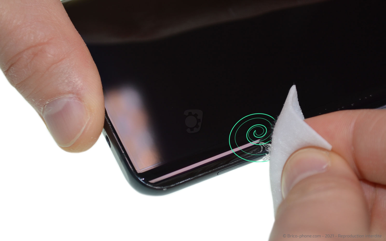 Changement de la vitre arrière sur Mi Note 10 photo 3