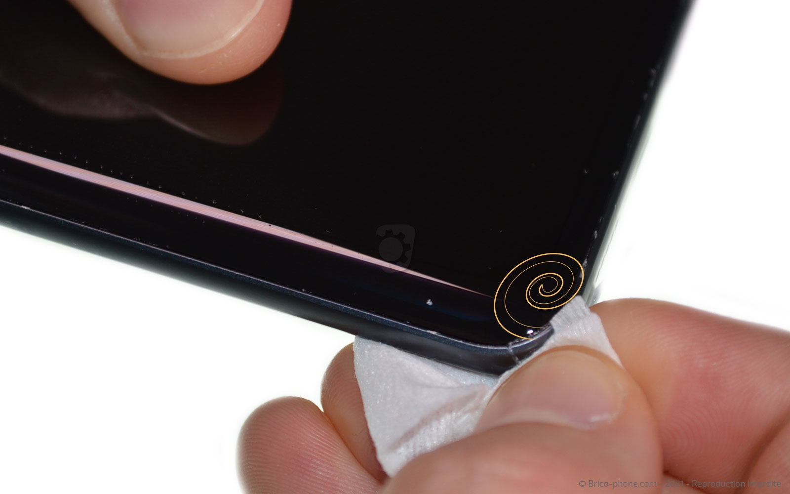 Changement de la vitre arrière sur Mi Note 10 photo 4