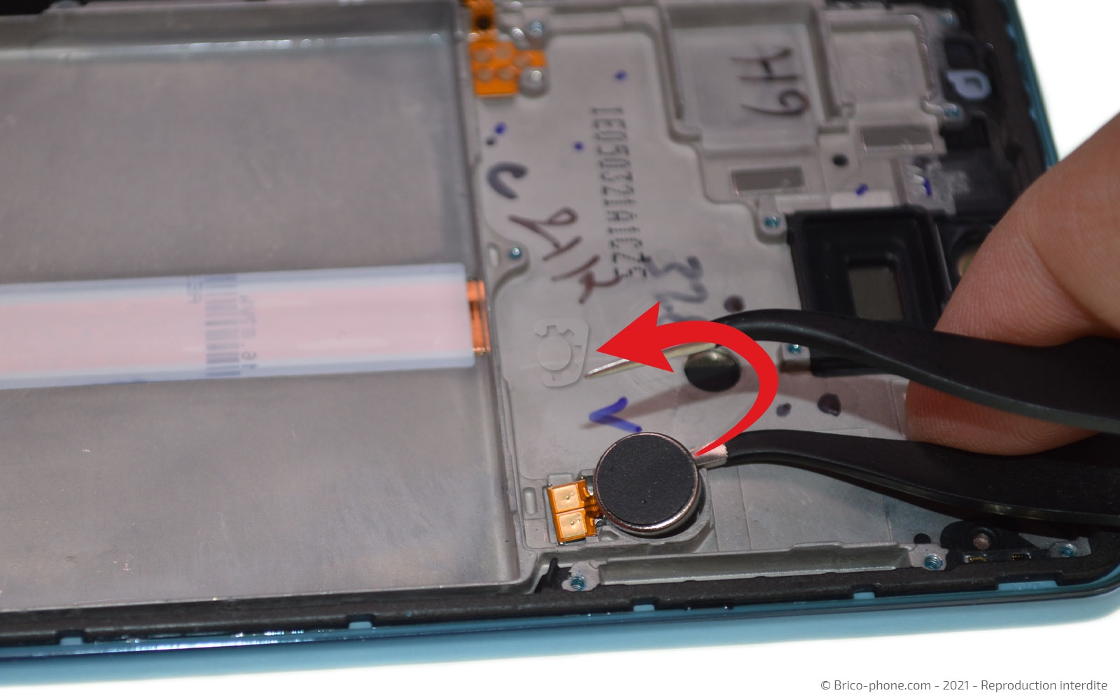 Démontage complet sur Galaxy A52 photo 1