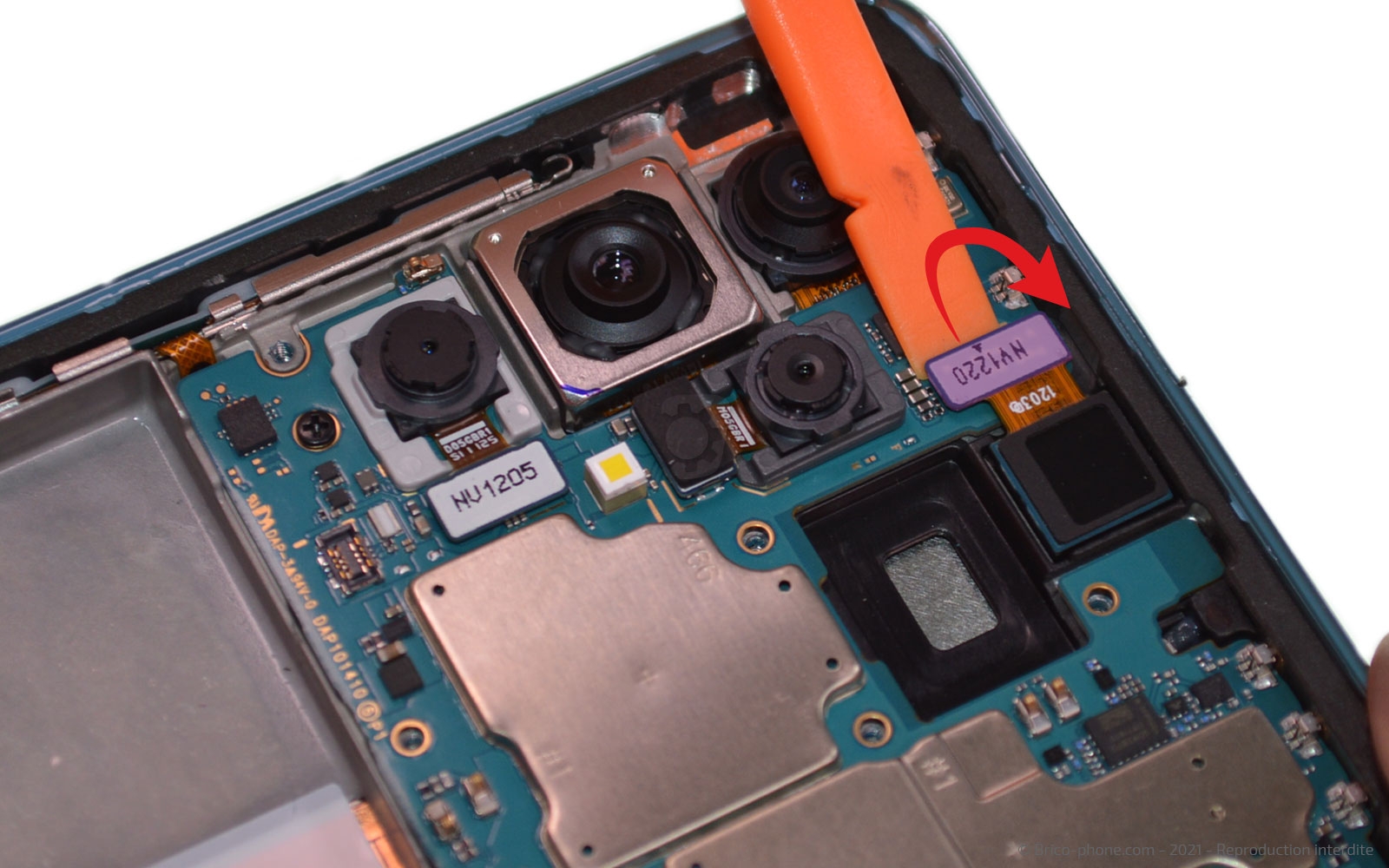 Démontage complet sur Galaxy A52 photo 1