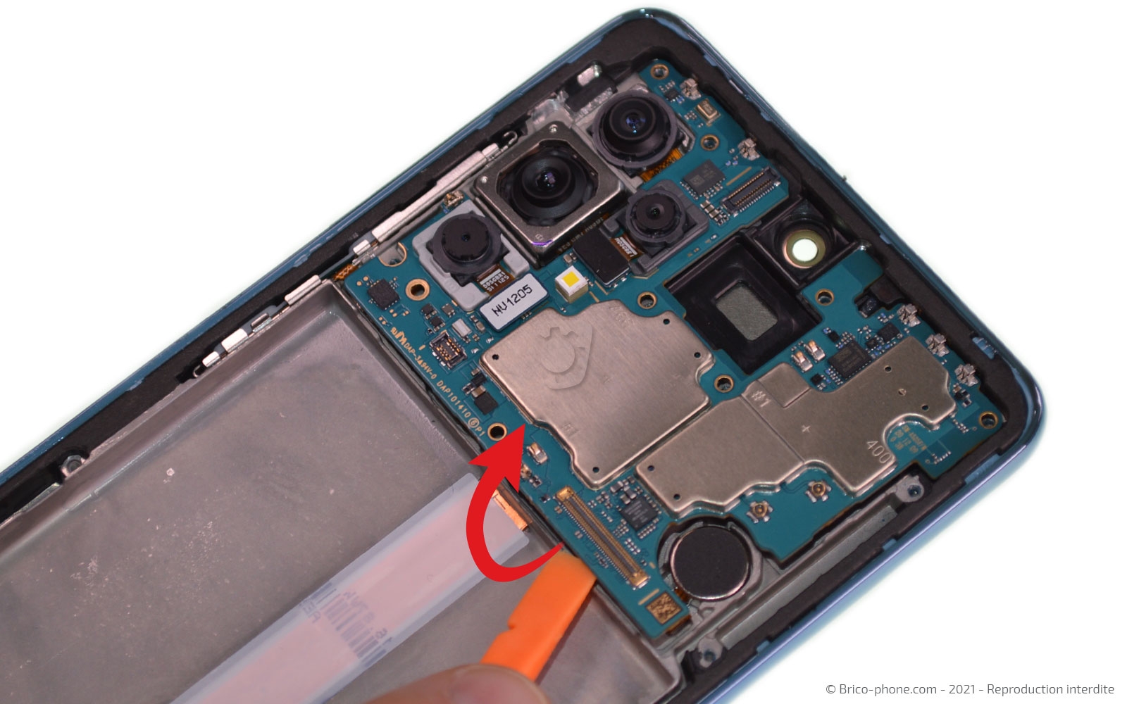 Démontage complet sur Galaxy A52 photo 2