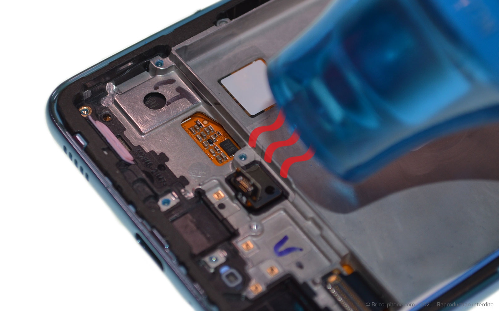 Démontage complet sur Galaxy A52 photo 1