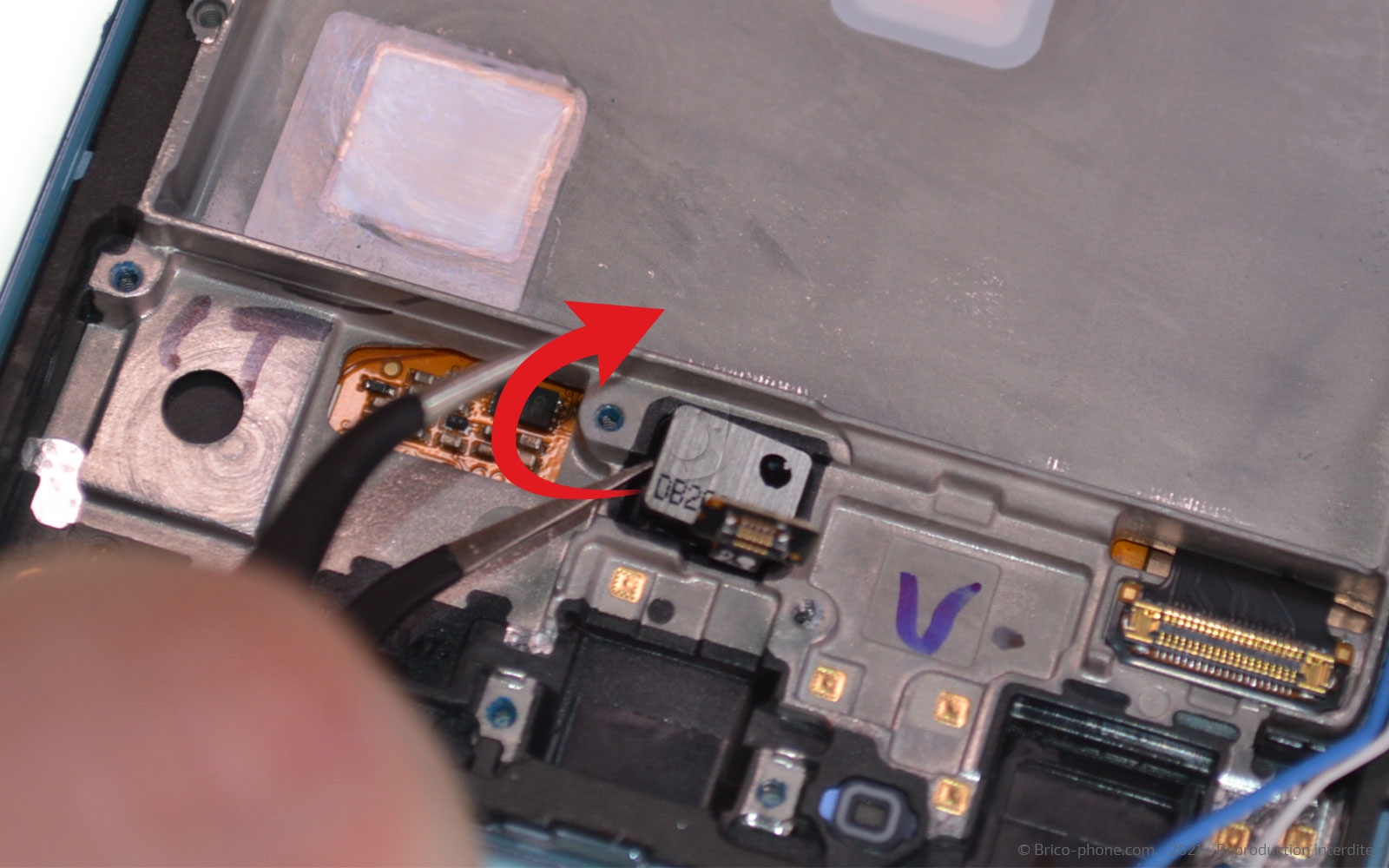 Démontage complet sur Galaxy A52 photo 2