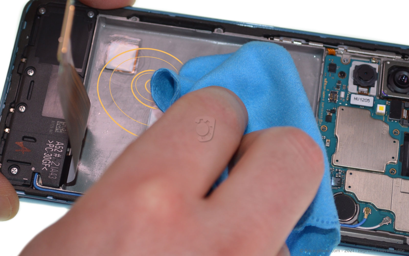 Démontage complet sur Galaxy A52 photo 3