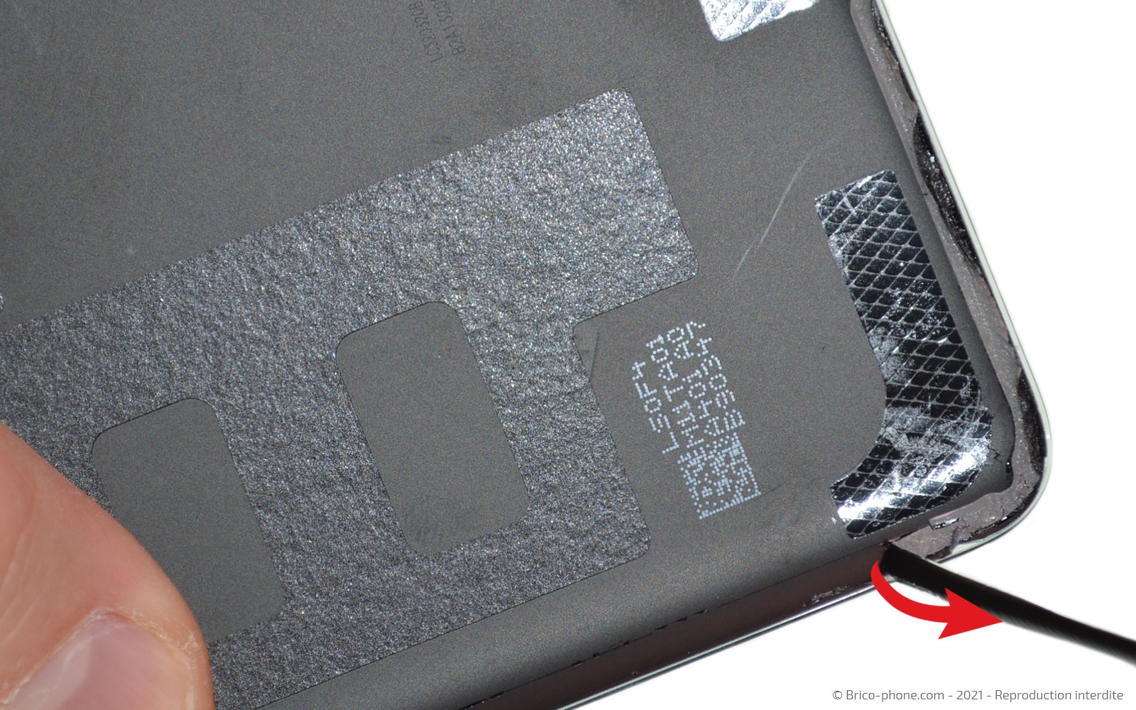 changement de l'écran (vitre et LCD) sur Mi Note 10 photo 1