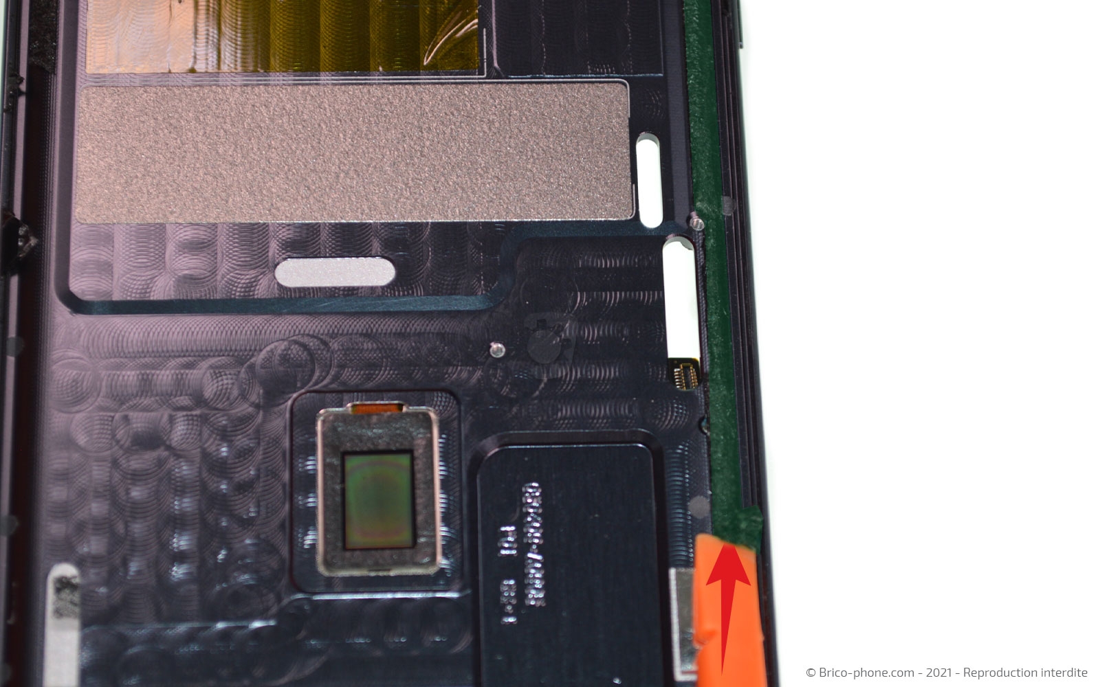 changement de l'écran (vitre et LCD) sur Mi Note 10 photo 1