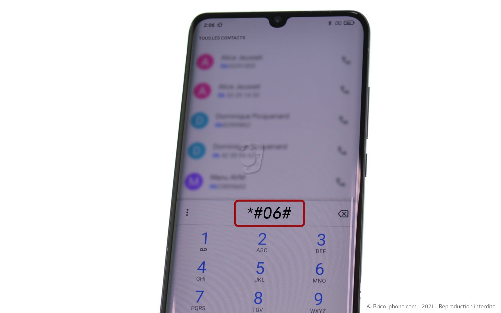 changement de l'écran (vitre et LCD) sur Mi Note 10 photo 2