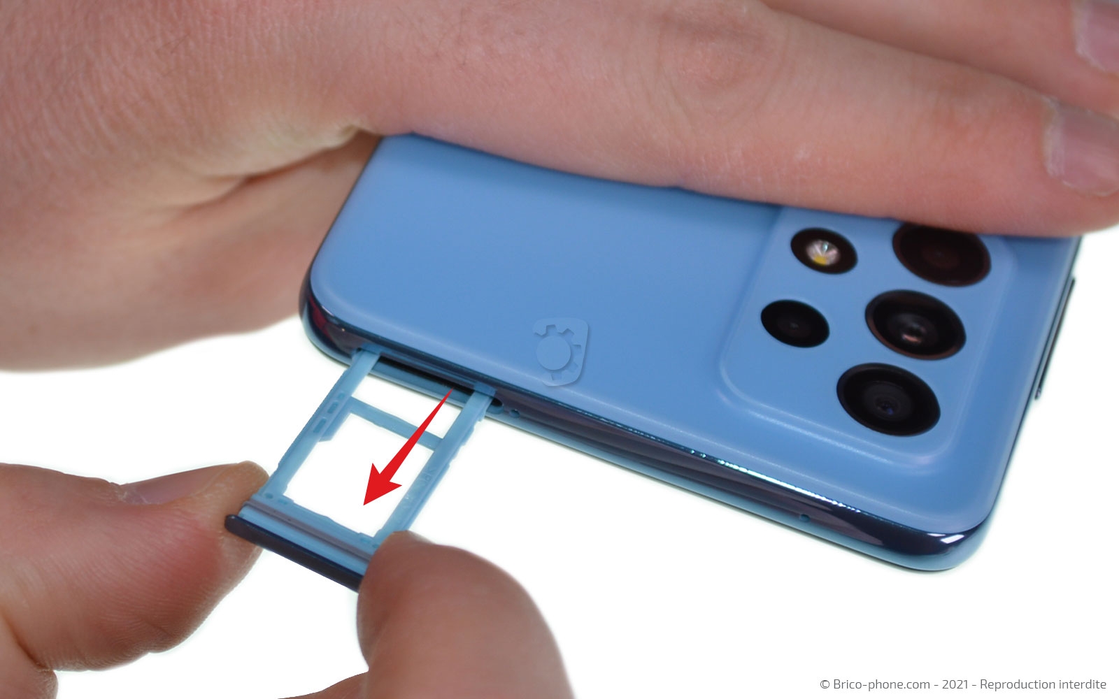 Changement de connecteur de charge sur Galaxy A52 photo 2