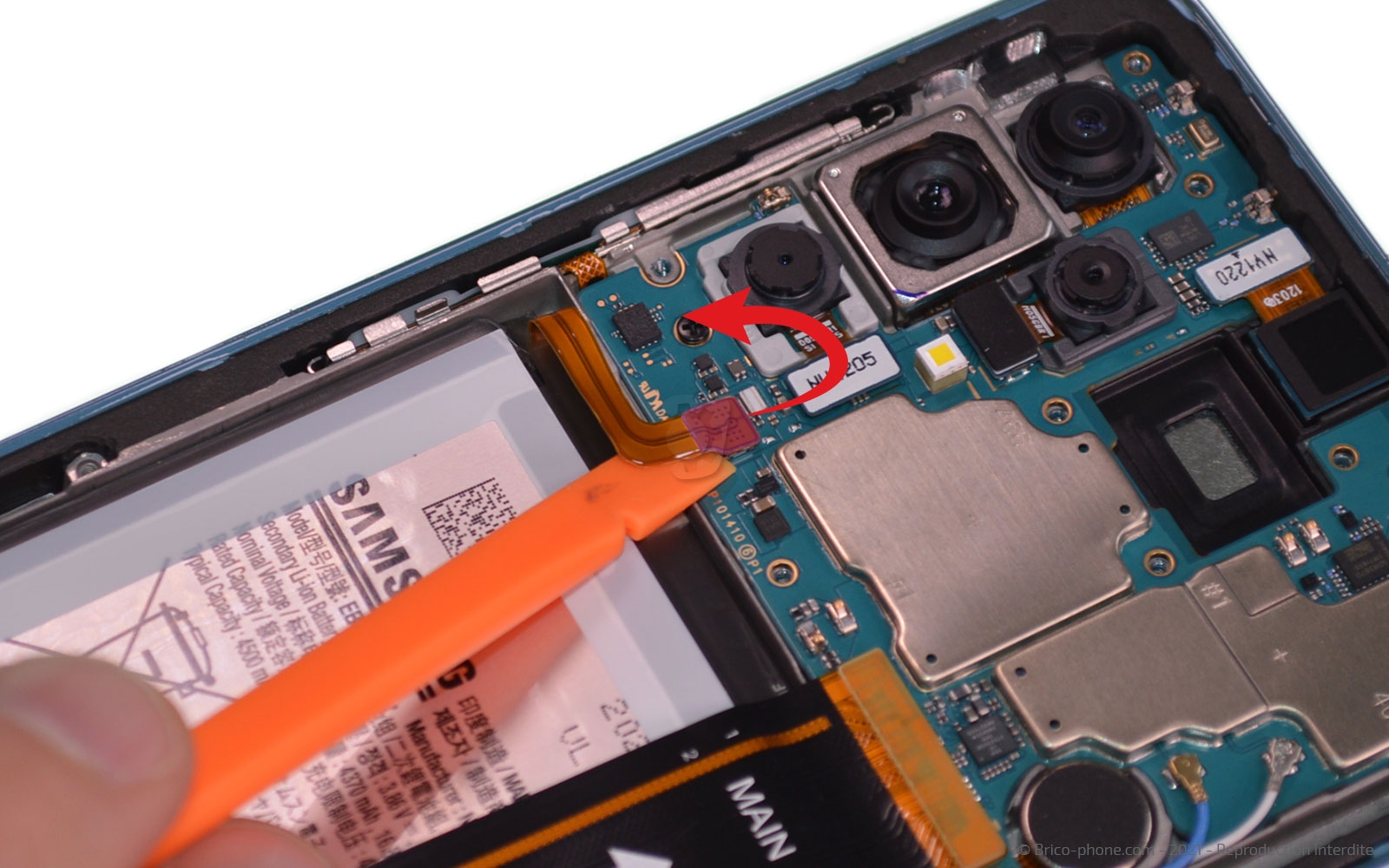 Changement du bloc écran sur Galaxy A52 photo 1