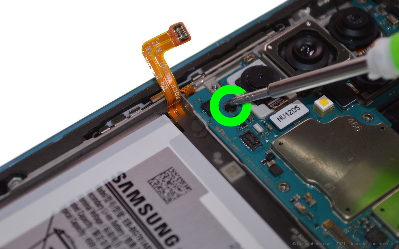 Changement du bloc écran sur Galaxy A52 photo 1