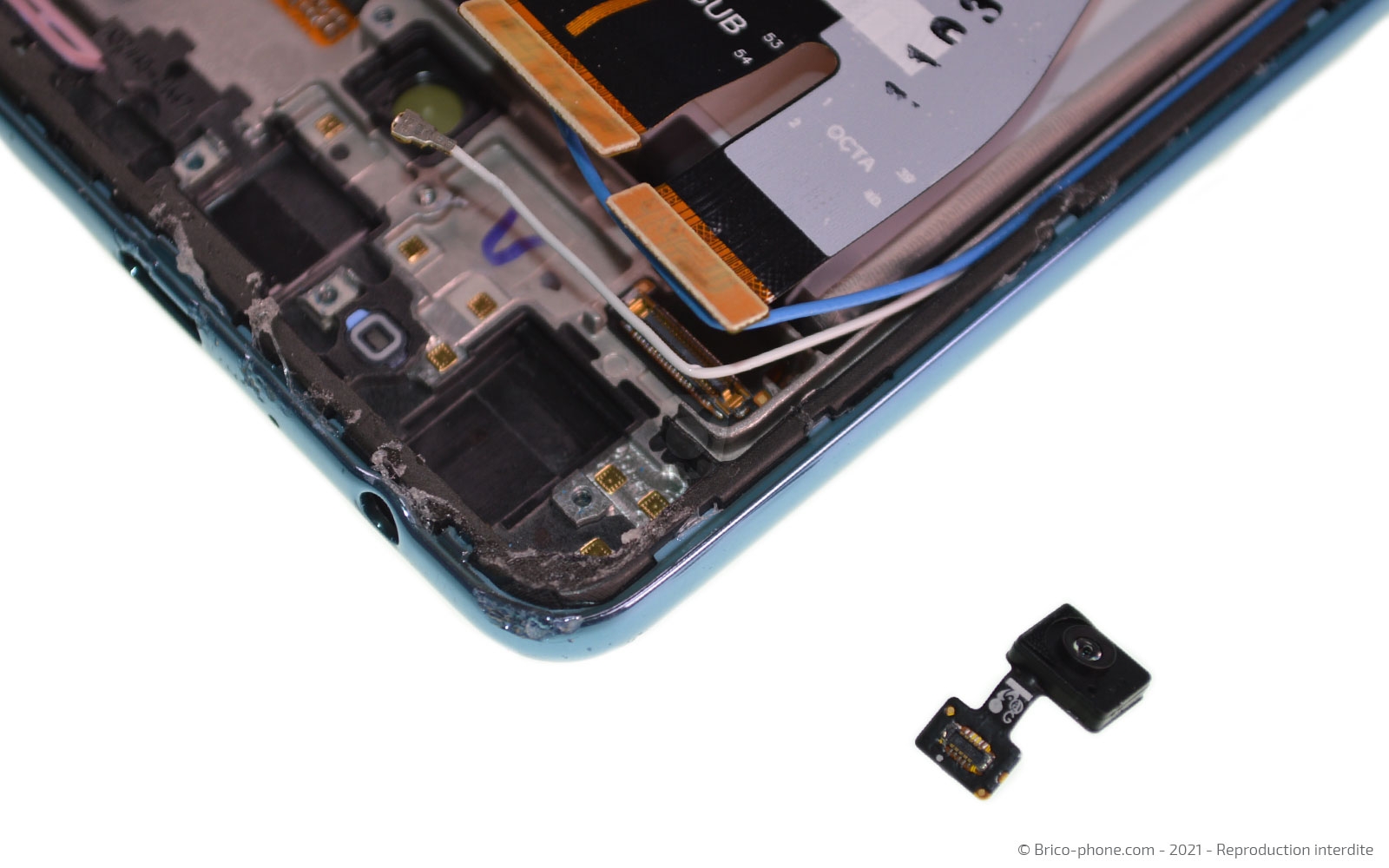 Changement du bloc écran sur Galaxy A52 photo 3