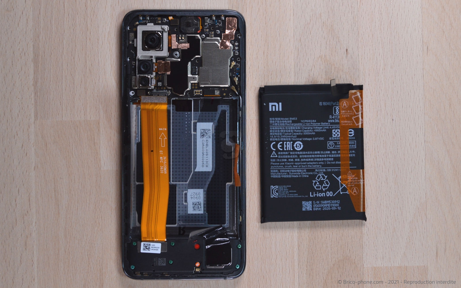 Guide de réparation sur Mi 10T photo 4