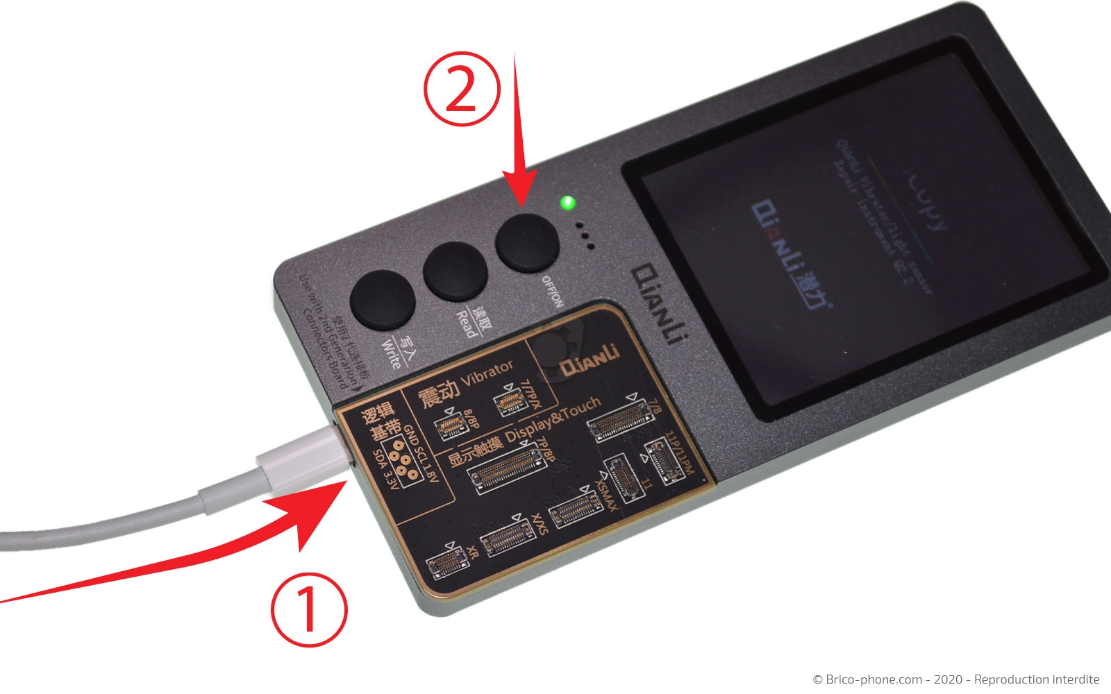 Utiliser le programmateur d'écran iCopy Plus sur iPhone ou iPad photo 1