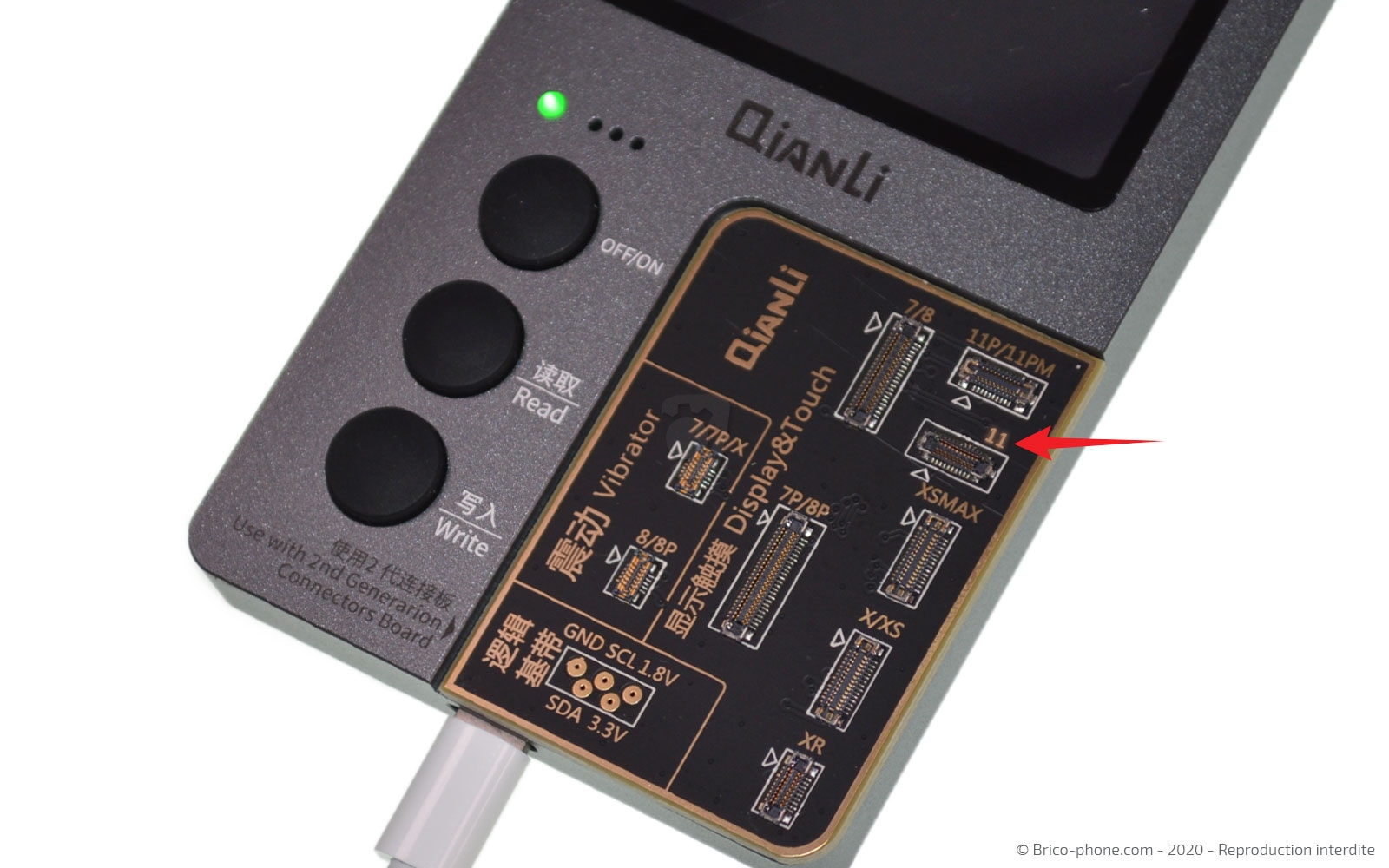 Utiliser le programmateur d'écran iCopy Plus sur iPhone ou iPad photo 2
