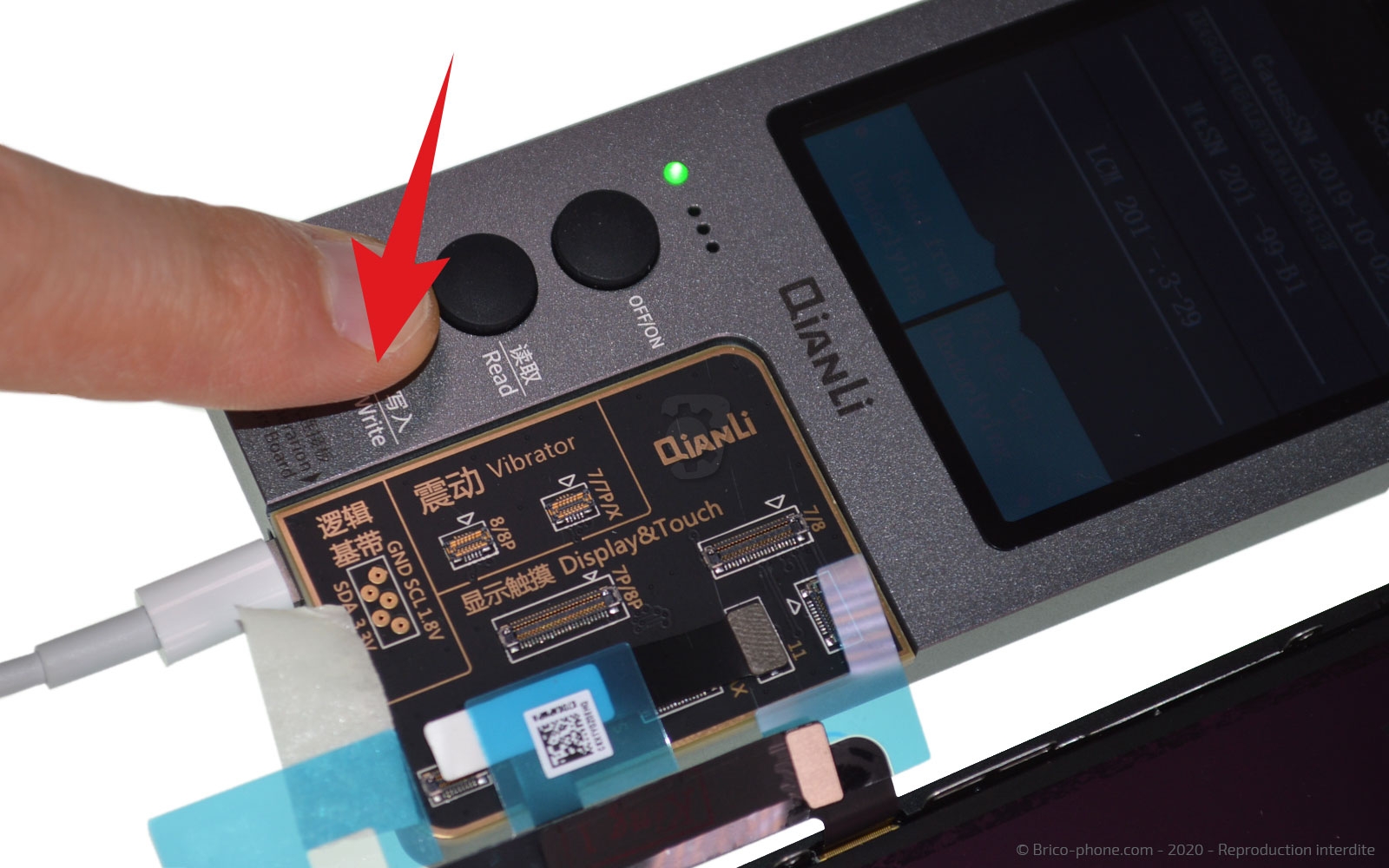 Utiliser le programmateur d'écran iCopy Plus sur iPhone ou iPad photo 2