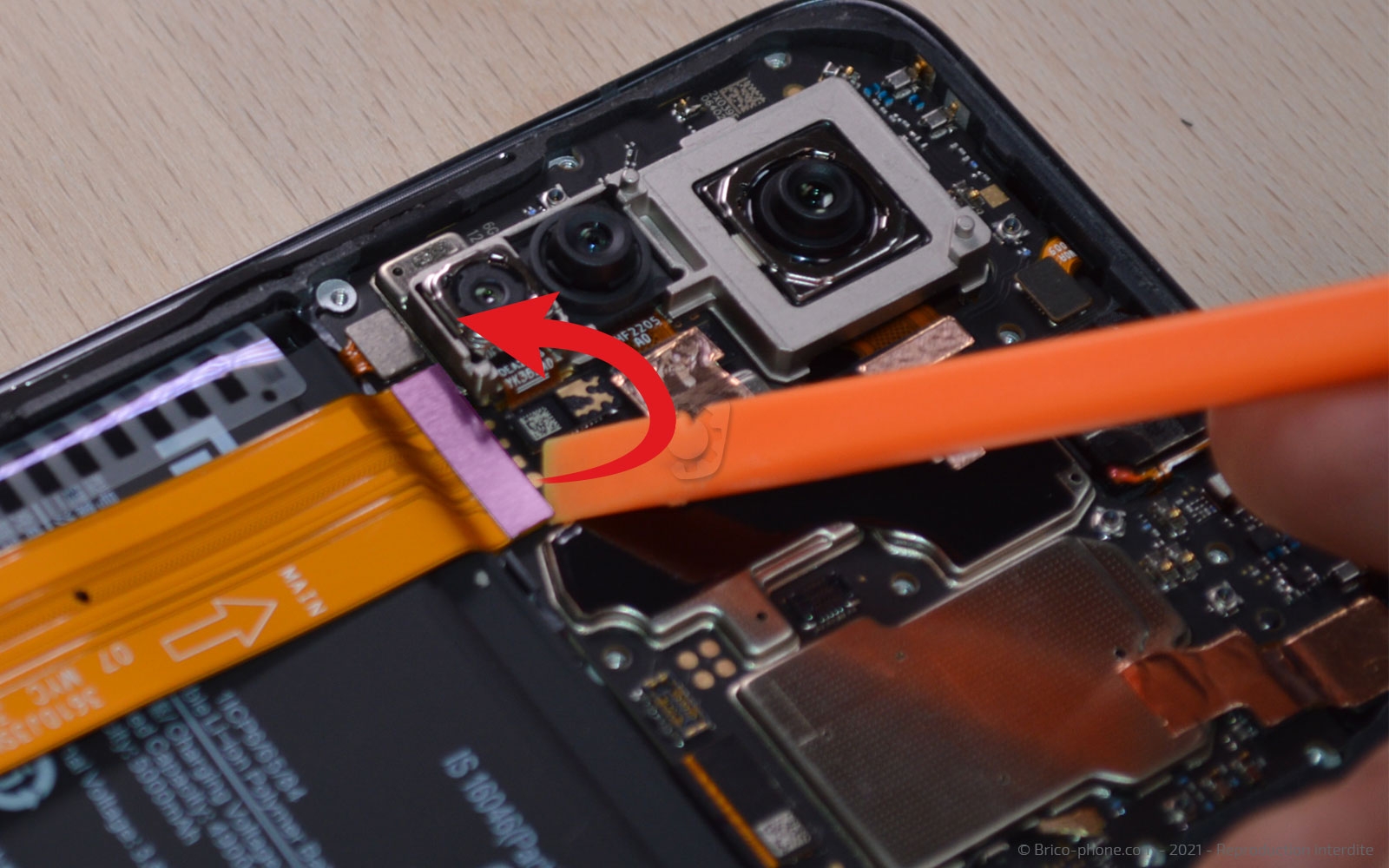 Changement du bloc écran sur Mi 10T photo 2