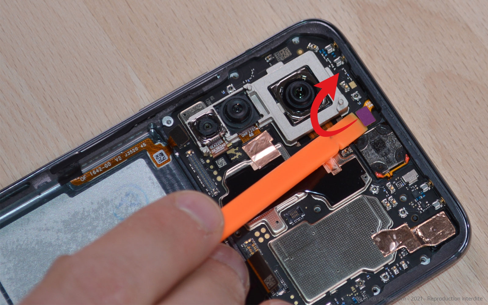 Changement du bloc écran sur Mi 10T photo 3