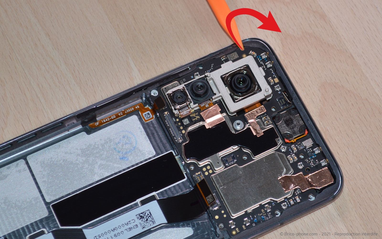 Changement du bloc écran sur Mi 10T photo 1