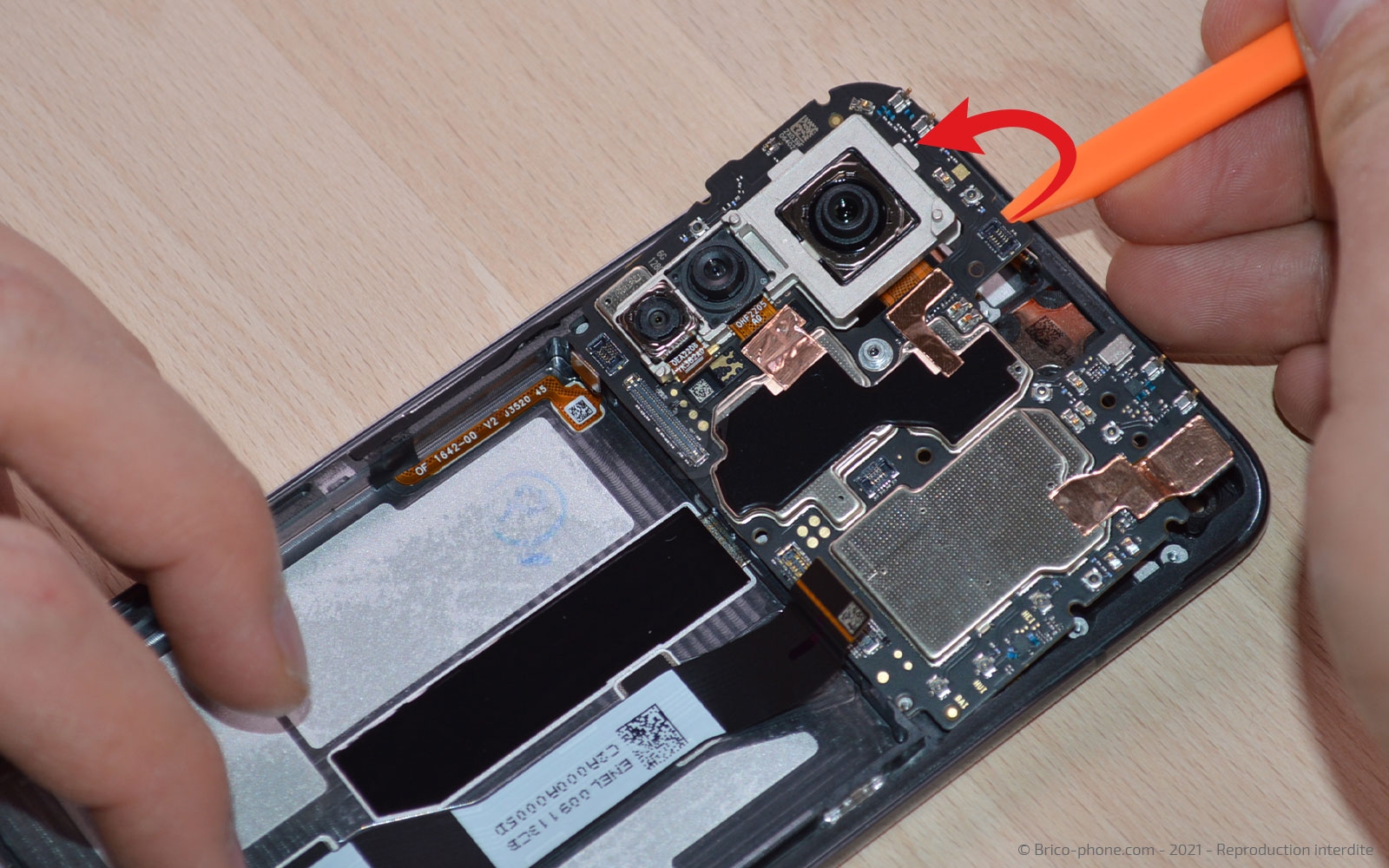 Changement du bloc écran sur Mi 10T photo 2