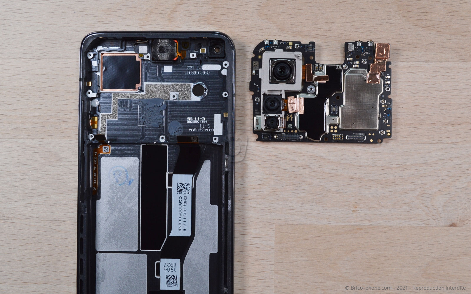 Changement du bloc écran sur Mi 10T photo 3