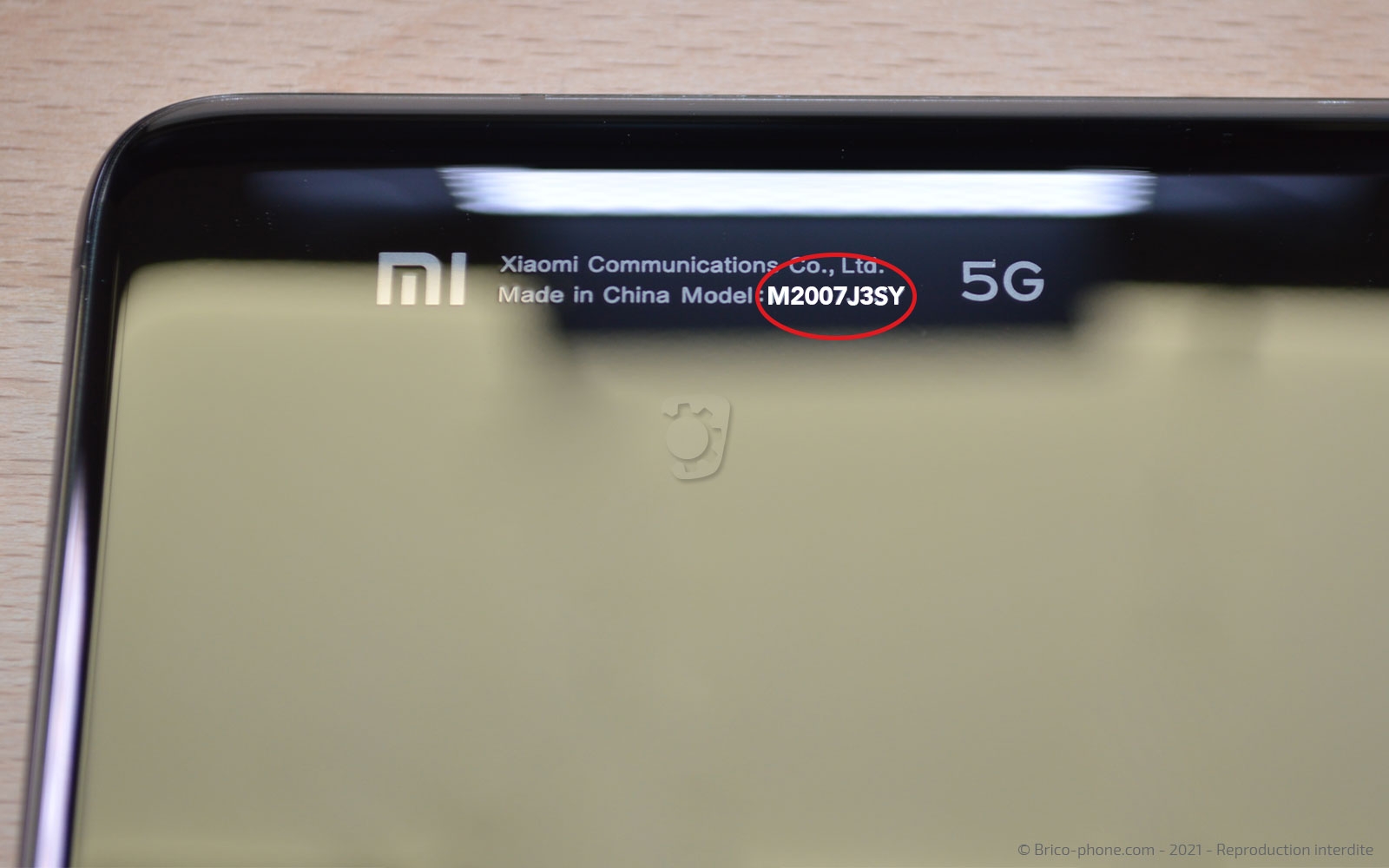 Changement de batterie sur Mi 10T photo 1