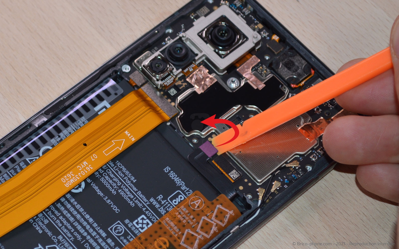 Guide de réparation pour changer la batterie affaiblie du Xiaomi Mi 10T