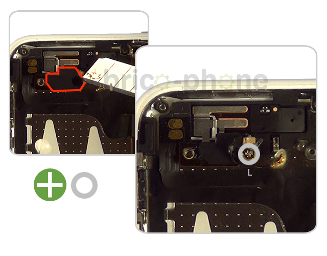 Changement d'antenne WiFi sur iPhone 5C photo 1