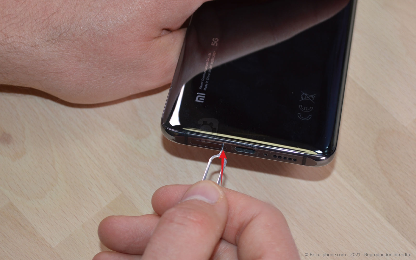 Changement du connecteur de charge sur Mi 10T photo 2