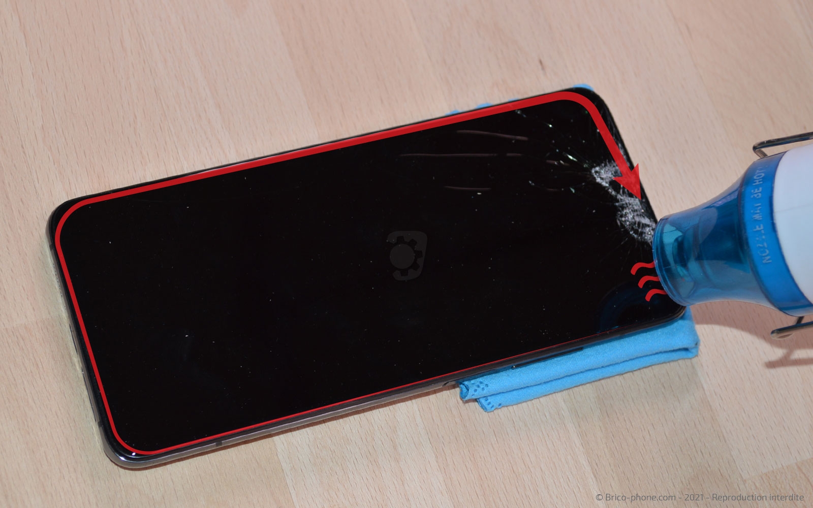 Changement de l'écran (vitre et LCD) sur Mi 10T photo 2